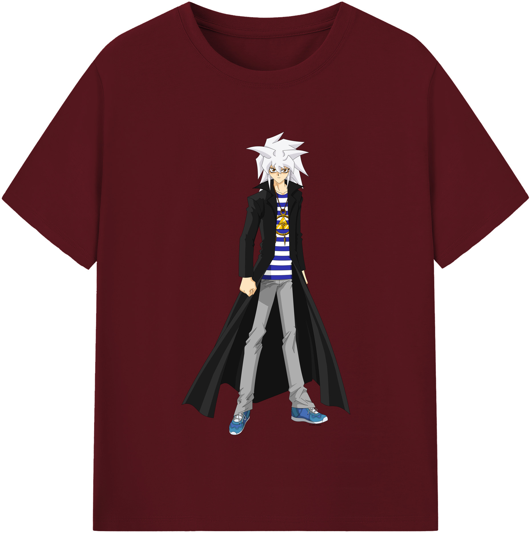 （画像用） 遊☆戯☆王 Yu-Gi-Oh! 綿100％半袖Tシャツ（フロントプリント）